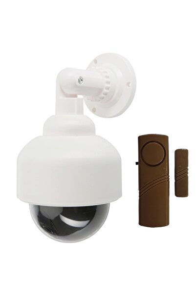 LOREX Caydırıcı Kameralı Hırsız Alarm Seti : Lorex Pencere Alarmı ve MOBESE Görünümlü Caydırıcı Kamera