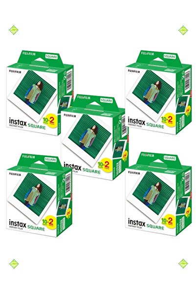 Fujifilm Instax Kare Square 10x2 Film 5'li Set 100 Poz