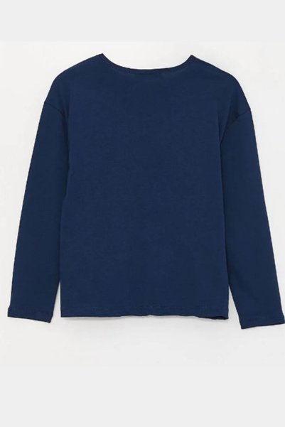 Black&Small Girl's Long Sleeve Printed Sweatshirt