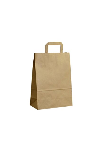 GİZPAK Kraft Içten Saplı Çanta 22x28x10cm 50 Adet