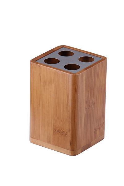 Lorin Bamboo Toothbrush Holder - Elegant and Convenient