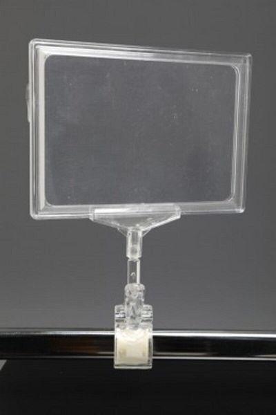 Modern Raf Latched A5 Label Holder Transparent 3 Pack