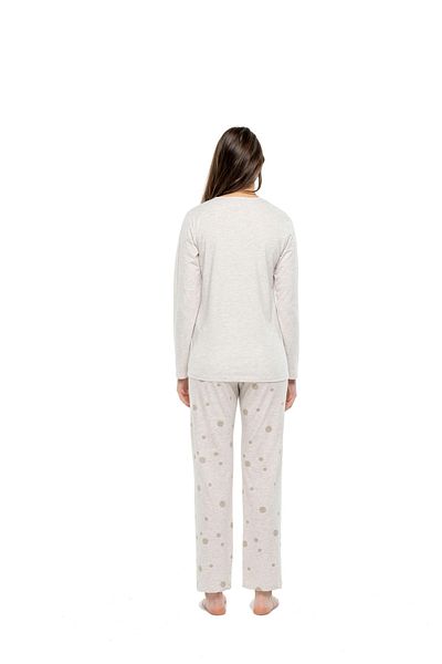 Mod Collection 3993 Set de pijamale de damă cu gât rotund