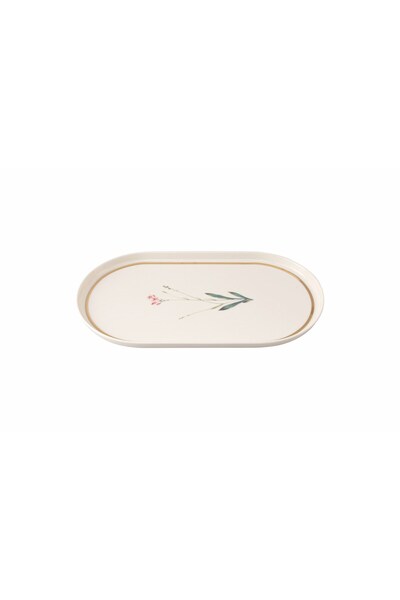 Porland Botanical Kayık Tabak 16X28cm 04ALM007654