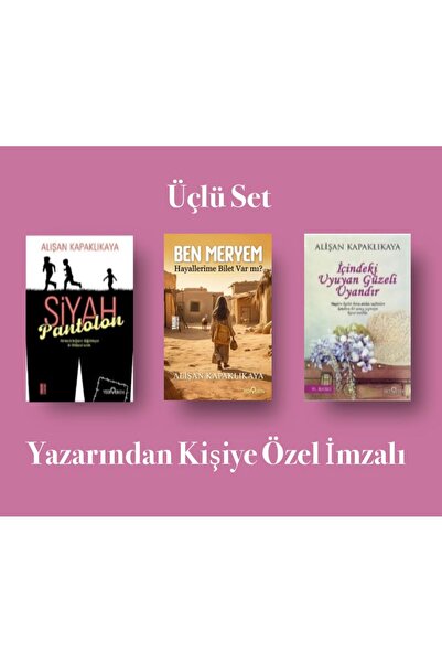 Yediveren Yayınları Ben Meryem-Hayallerime Bilet Var MI? & Siyah Pantolon & İ...