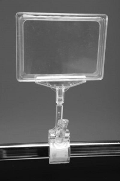 Modern Raf Latch A6 Label Holder Transparent 3 Pack