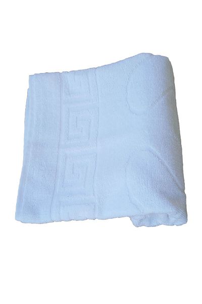 Hepsine Rakip Set of 2 Footprint Bath Mat 100 Cotton Foot Towels 50x70 Cm