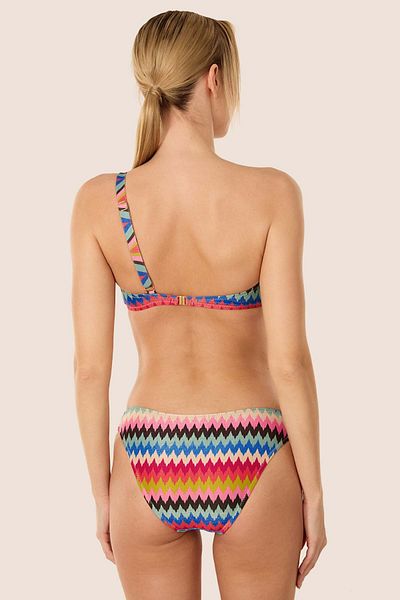 AYYILDIZ 3559 Set bikini albastru cu un singur umăr