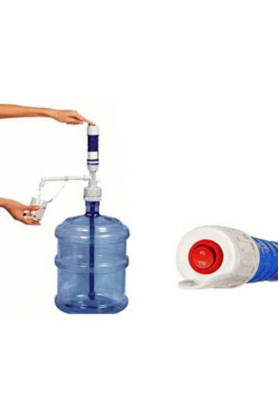 Biomak Su Pompası Pilli Ayarlanabilir Hortumlu Otomatik Açma Kapama Düğmeli D...