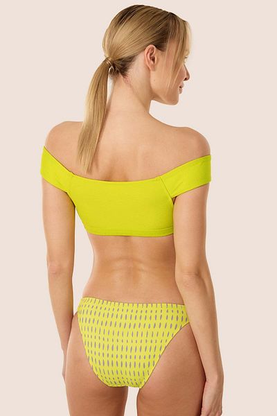 AYYILDIZ 3523 Yellow Bikini Set