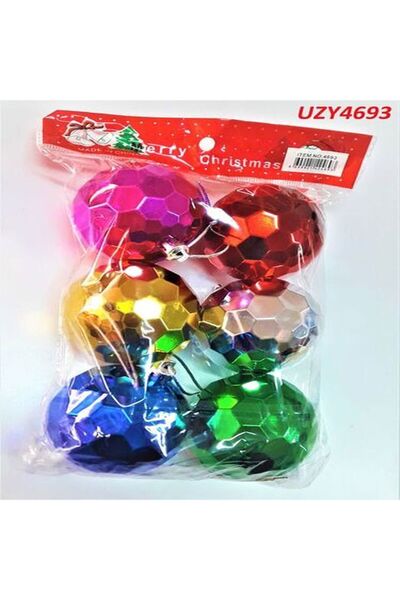 DÜVENCİ TİCARET ORNAMENT DE PĂDURĂ PENTRU PETRECERE MINGE DISCO 6 CM