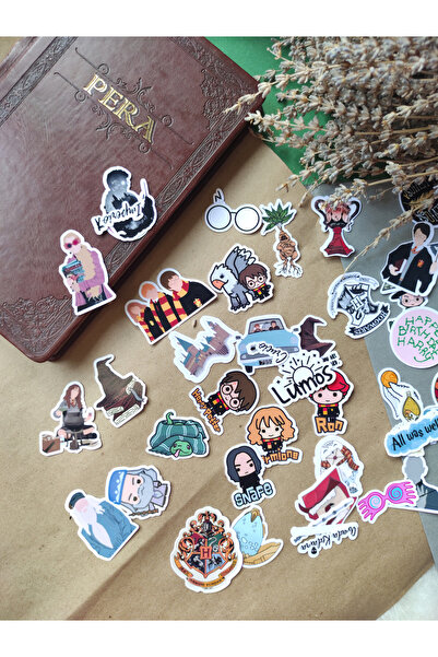 Flowery Paper Harry Potter Tekli Sticker Set- Defter,Ajanda ,Pster,Bullet jou...