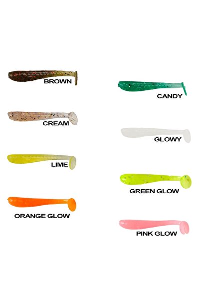 RYUJI Baby Rock Fish 3.5 Cm 20 Adet Lrf Silikon Yem