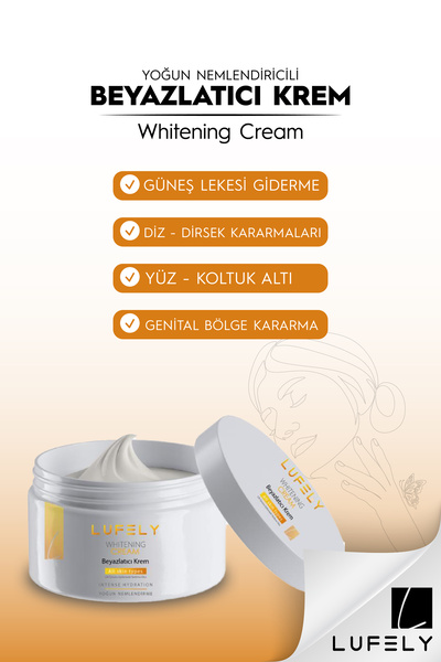 LUFELY Cilt Beyazlatıcı Yüz Ve Vücut Bakım Kremi 100 Ml