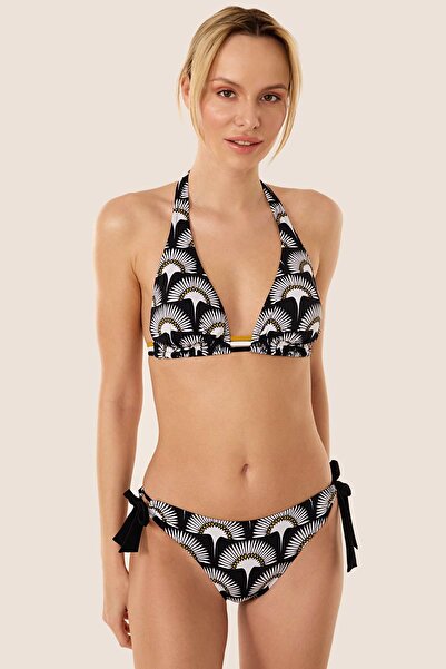 AYYILDIZ 3517 Σετ μπικίνι μαύρο