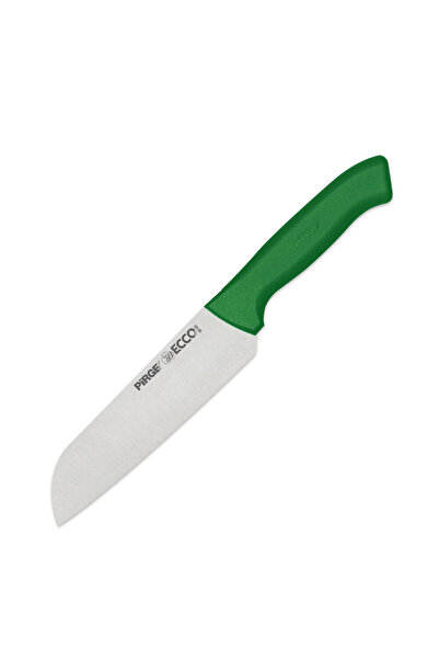 PİRGE Ecco Yeşil Santoku Bıçağı 17 cm