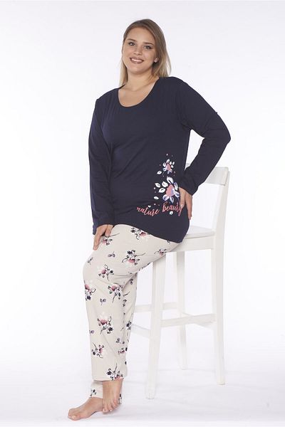 Rubina Secret Women's Plus Size Pajama Set