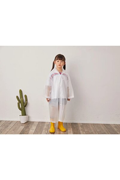 ESU ACCESSORY Children's Windproof Hooded Raincoat Eva Raincoat