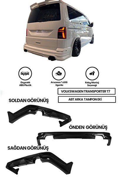 Volkswagen Transporter T7 Abt Arka Ek (PLASTİK)