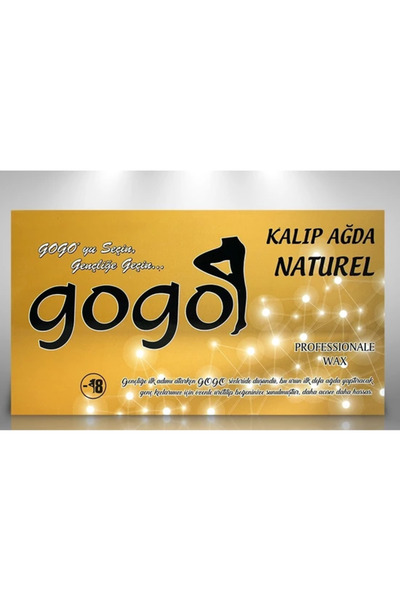 Gogo Professional KOPYA - GOGO PROFESSIONAL NATUREL 500 GR KALIP AĞDA