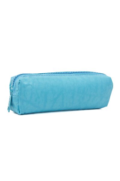 KAFF 01106 Τυρκουάζ τσακισμένο ύφασμα Unisex Μονόχωρο Αδιάβροχο Θήκη για στυλό Μολυβοθήκη