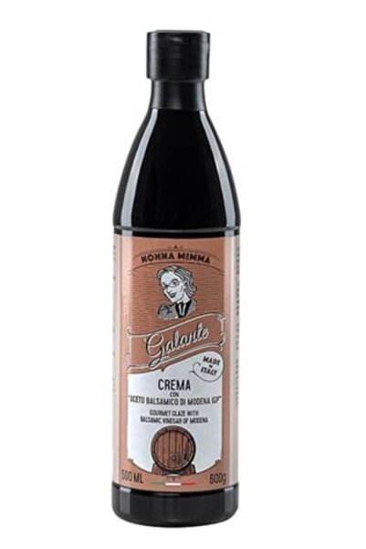 Nonna Mimma Balsamic Krema Glaze 500 Ml, Balzamik Krema, Balzamik siekesi, Et Sosu, Sebze Sosu