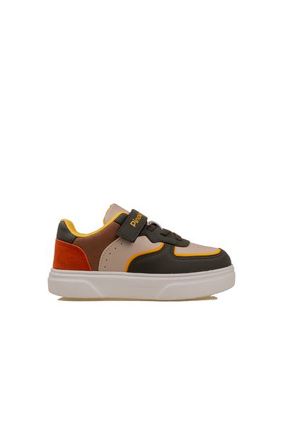 Pinokyo Tenis de sezon pentru copii, kaki, natural, cu spumă cu memorie