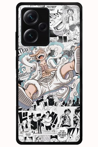 WANNA PROTECT Xiaomi Redmi Note 12 Premium One Piece Luffy Pattern Glossy Pho...