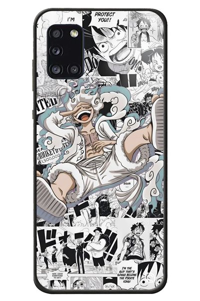 WANNA PROTECT Samsung Galaxy A31 Camera Protected One Piece Luffy Premium Pat...