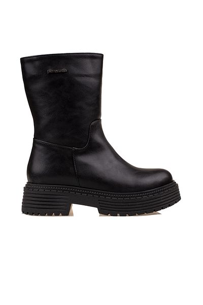 Pierre Cardin Μαύρες μπότες χωρίς κορδόνια PC-52419