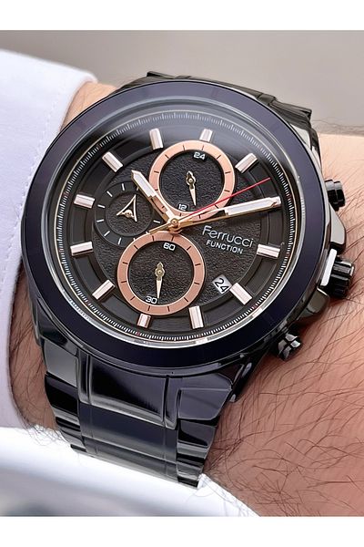 Ferrucci Men's Wristwatch with Calendar
