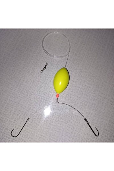 Hunter Eyes 2 Iğneli Fosforlu Kurşunlu Yılan Dili Hazır Takımı 100 Gr