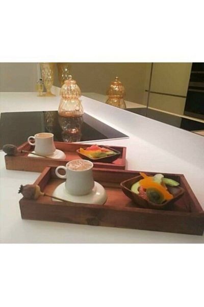 Primera Wooden Italian Design 2 Piece Small Presentation Bowl