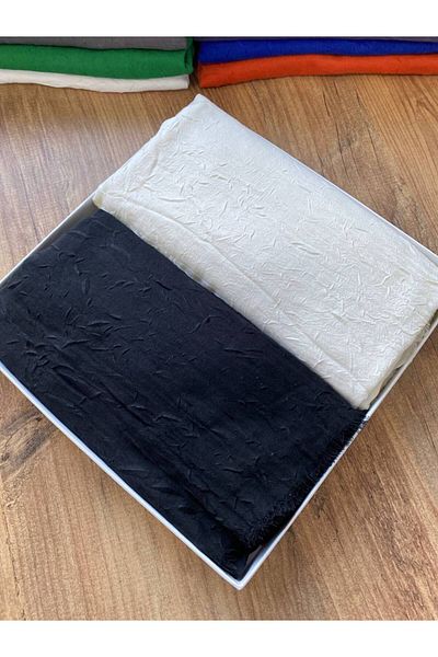 Nilbutik 2-pack Bamboo Krash Shawl