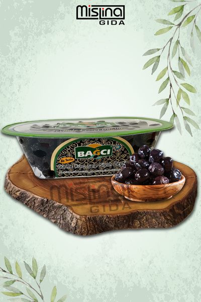 Bağcı Az Tuzlu Siyah Kuru Sele Zeytin 400 gram