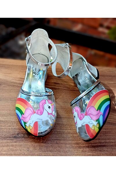 patik ayakkabı ÇOCUK TOPUKLU ŞEFAF AYAKKABI