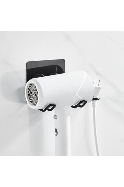 Laurel Shop Fön Makine Askılığı Yapışkanlı Askılık