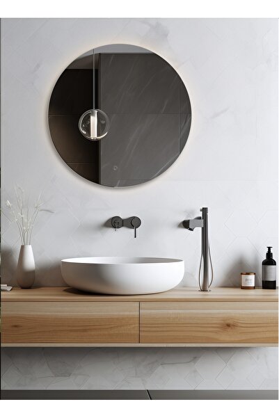FLORADESİGN Flora Fone Ledli Dokunmatik Banyo Aynası / Lavabo Aynası / Işıklı...