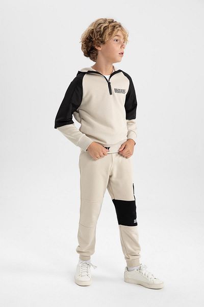 DeFacto Boy's Oversize Hooded Sweatshirt - A6587A823Wn