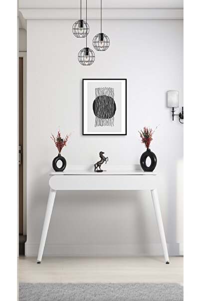 FLORADESİGN Alize ALONE Dresuar / Dresuar / Ayaklı Dresuar / Beyaz Dresuar /A...