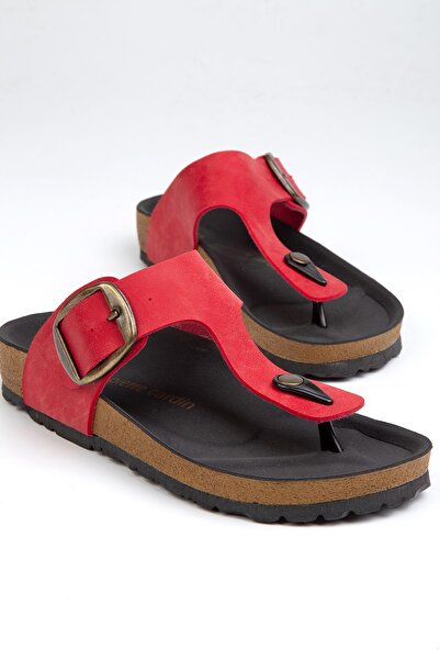 Pierre Cardin ®| PC-6960-3953 Red - Women's Slippers