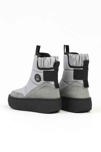 Benetton ® | BN-50068 - 3695 Γκρι - Γυναικείες Μπότες