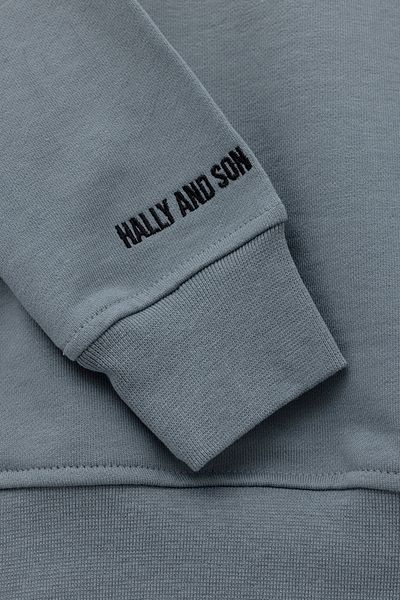 Hally & Son Boy's Gray Sweatshirt 100% Cotton