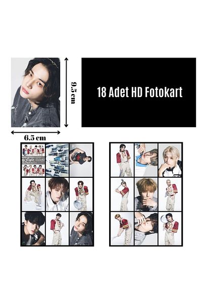Kpop Dünyasi STRAY KIDS ''Social Path / Super Bowl'' Photocard Set