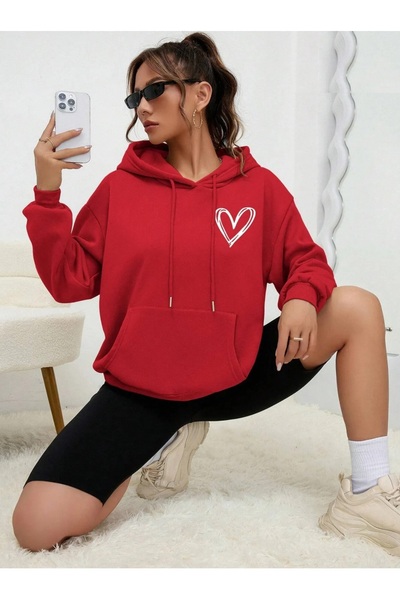 blausee wear Femei supradimensionat Swea tricou Pati cu imprimeu