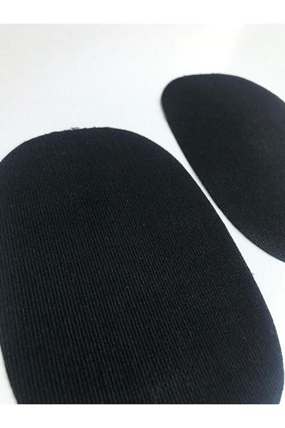 Self Casa Patch de reparare a genunchiului, țesut cu fir negru, care se lipsește cu fier de călcat (10X15CM) (2 bucăți)