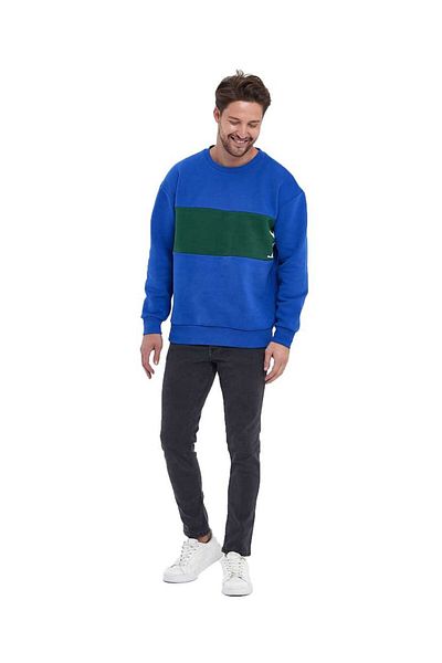 Adams Ανδρικό φούτερ με 3 νήματα Oversize