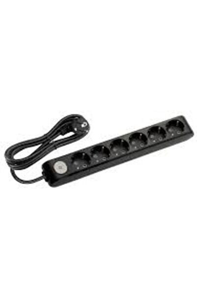 VİKO Multi-let Siyah Altılı Priz Anh Top Kab Ç.k. 1 Mt