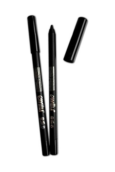 EMILY قلم تحديد عيون أسود مقاوم للماء - 2 قلم تحديد عيون 101