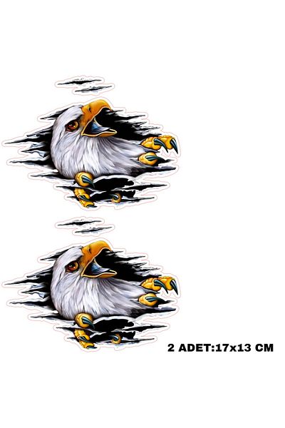 Fatih PHOENIX STICKER EAGLE CLAW MOTORBIKE HELMET VEHICLE LEPTOP